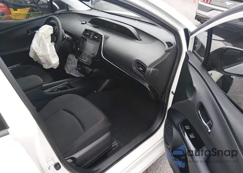 2020 Toyota Prius Le из США, поврежденный, VIN JTDKARFU4L3112758